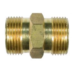 Valley Industries Pressure Washer Screw Type Nipple - M22 Male x M22 Male, PK-14000000