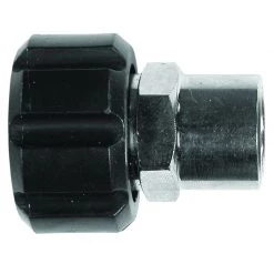 Valley Industries Pressure Washer Screw Type Socket - 3/8 IN FNPT, M22 x 1 1/2 IN Thread, PK-14000004