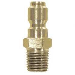 Valley Industries Pressure Washer Quick Connect Plug - 1/4 IN QC x 1/4 IN MNPT, PK-85300109