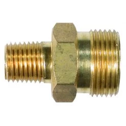 Valley Industries Pressure Washer Screw Type Plug - 3/8 IN MNPT, M22 x 1 1/2 IN Thread, PK-85300133