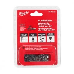 Milwaukee Tool Saw Chain, 49-16-2732, 6 IN