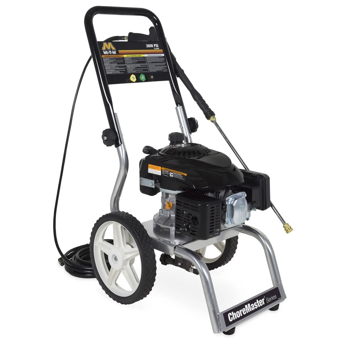 Mi-T-M Corporation Gas Pressure Washer 170CC 2600 Psi @ 2.2 GPM, CV-2600-3MMC 1 Mi-T-M Corporation Gas Pressure Washer 170CC 2600 Psi @ 2.2 GPM, CV-2600-3MMC