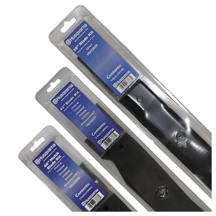 Husqvarna Hi-Lift Lawn Mower Blade Kit, 2-Pack, 531309715, 46 IN 1 Husqvarna Hi-Lift Lawn Mower Blade Kit, 2-Pack, 531309715, 46 IN