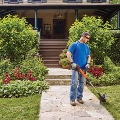 BLACK+DECKER Lithium-Ion Easyfeed String Trimmer / Edger, 20v, LSTE523 -Power Equipment store online sftp a s assets20210524000000305