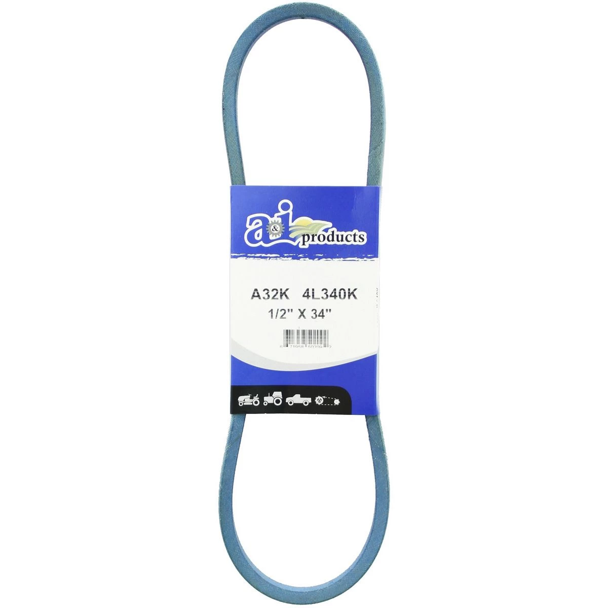 A&i Products Aramid Blue V-Belt, A32K, 1/2 IN x 34 IN 1 A&i Products Aramid Blue V-Belt, A32K, 1/2 IN x 34 IN