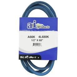 A&i Products Aramid Blue V-Belt, A66K, 1/2 IN x 68 IN