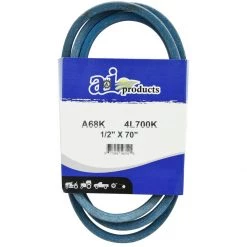 A&i Products Aramid Blue V-Belt, A68K, 1/2 IN x 70 IN