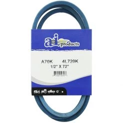 A&i Products Aramid Blue V-Belt, A70K, 1/2 IN x 72 IN