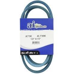 A&i Products Aramid Blue V-Belt, A71K, 1/2 IN x 73 IN