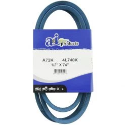 A&i Products Aramid Blue V-Belt, A72K, 1/2 IN x 74 IN