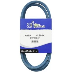 A&i Products Aramid Blue V-Belt, A78K, 1/2 IN x 80 IN