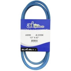A&i Products Aramid Blue V-Belt, A80K, 1/2 IN x 82 IN
