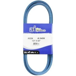 A&i Products Aramid Blue V-Belt, A92K, 1/2 IN x 94 IN