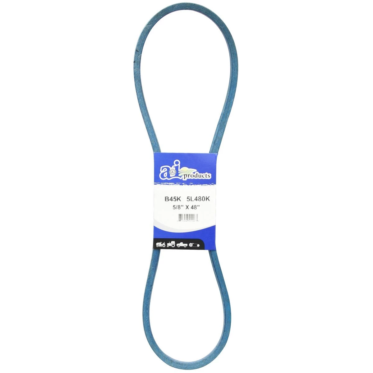 A&i Products Aramid Blue V-Belt, B45K, 5/8 IN x 48 IN 1 A&i Products Aramid Blue V-Belt, B45K, 5/8 IN x 48 IN