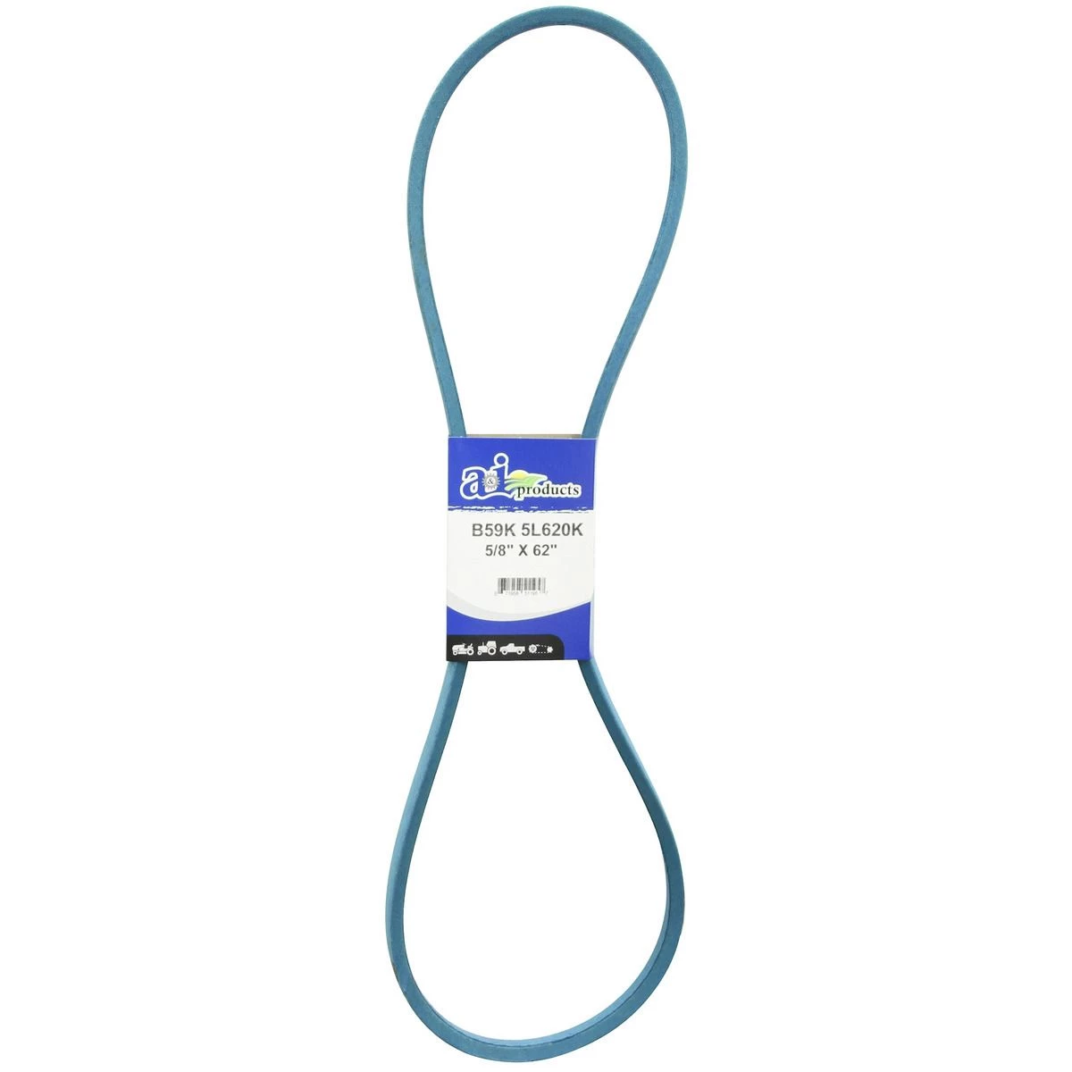 A&i Products Aramid Blue V-Belt, B59K, 5/8 IN x 62 IN 1 A&i Products Aramid Blue V-Belt, B59K, 5/8 IN x 62 IN