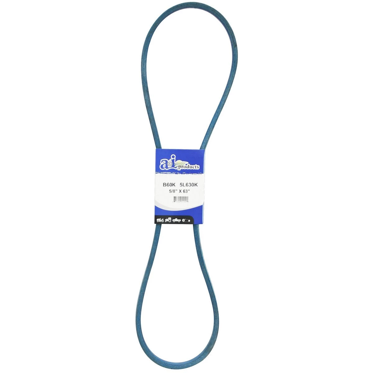 A&i Products Aramid Blue V-Belt, B60K, 5/8 IN x 63 IN 1 A&i Products Aramid Blue V-Belt, B60K, 5/8 IN x 63 IN