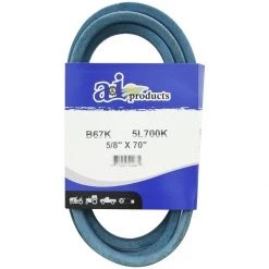 A&i Products Aramid Blue V-Belt, B67K, 5/8 IN x 70 IN