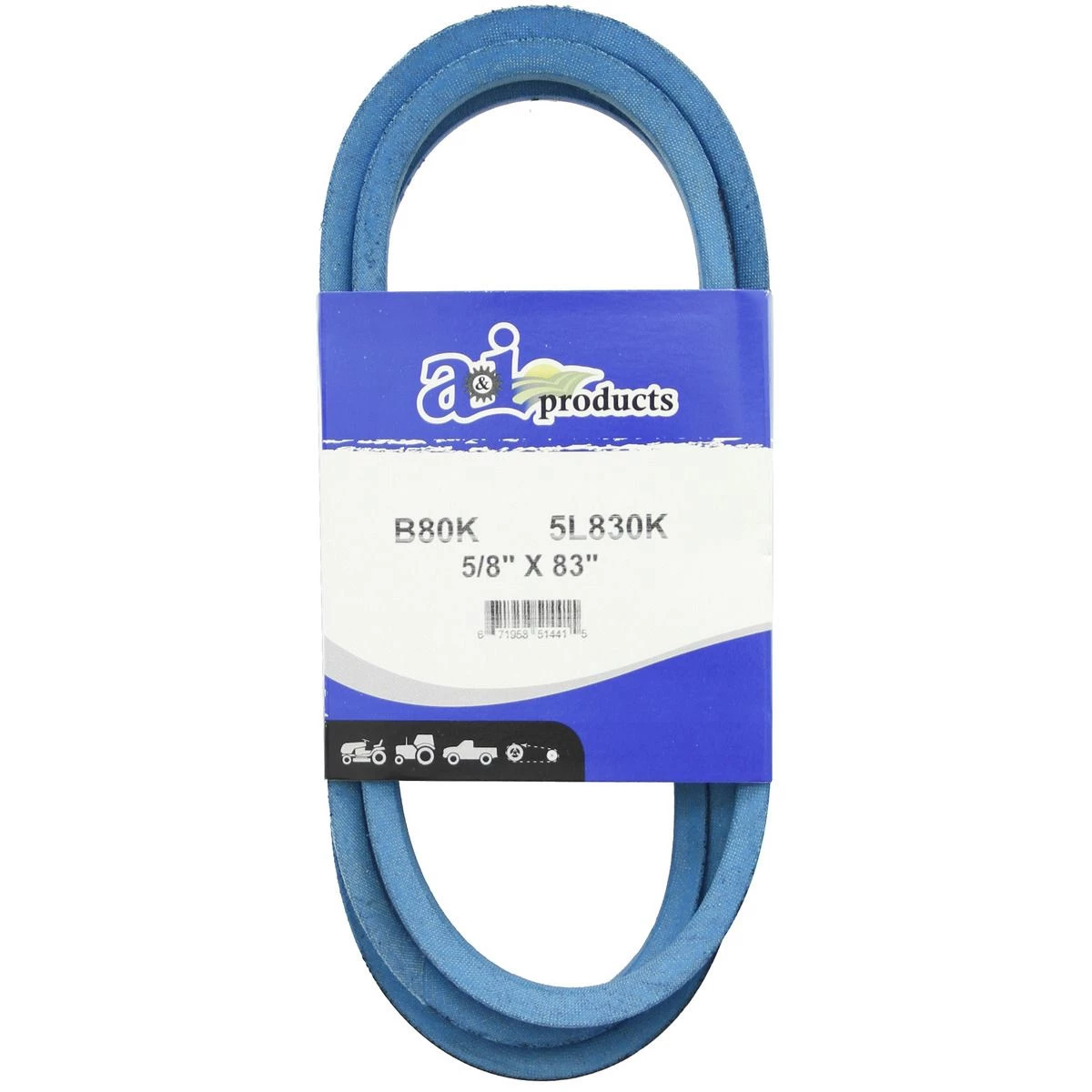 A&i Products Aramid Blue V-Belt, B80K, 5/8 IN x 83 IN 1 A&i Products Aramid Blue V-Belt, B80K, 5/8 IN x 83 IN