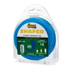 Grass Gator Shaped Trimmer Line, .065 Diameter, 3065L, 50 FT