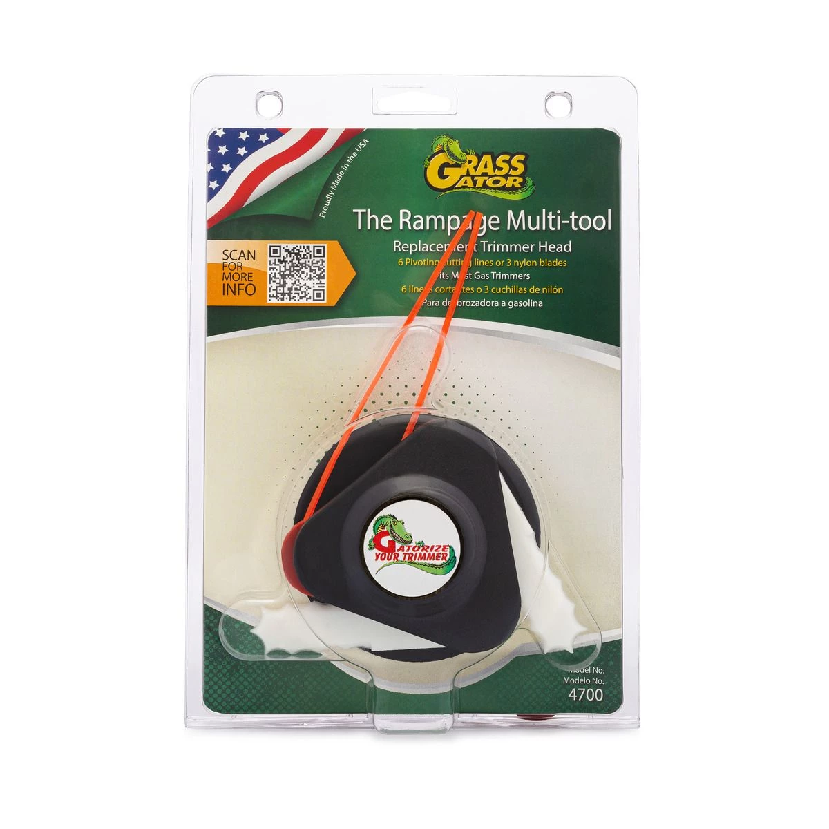 Grass Gator Rampage Hybrid Replacement Trimmer Head, 4700 1 Grass Gator Rampage Hybrid Replacement Trimmer Head, 4700