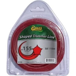 Grass Gator Shaped Trimmer Line, .155 Diameter, 5155L, 50 FT