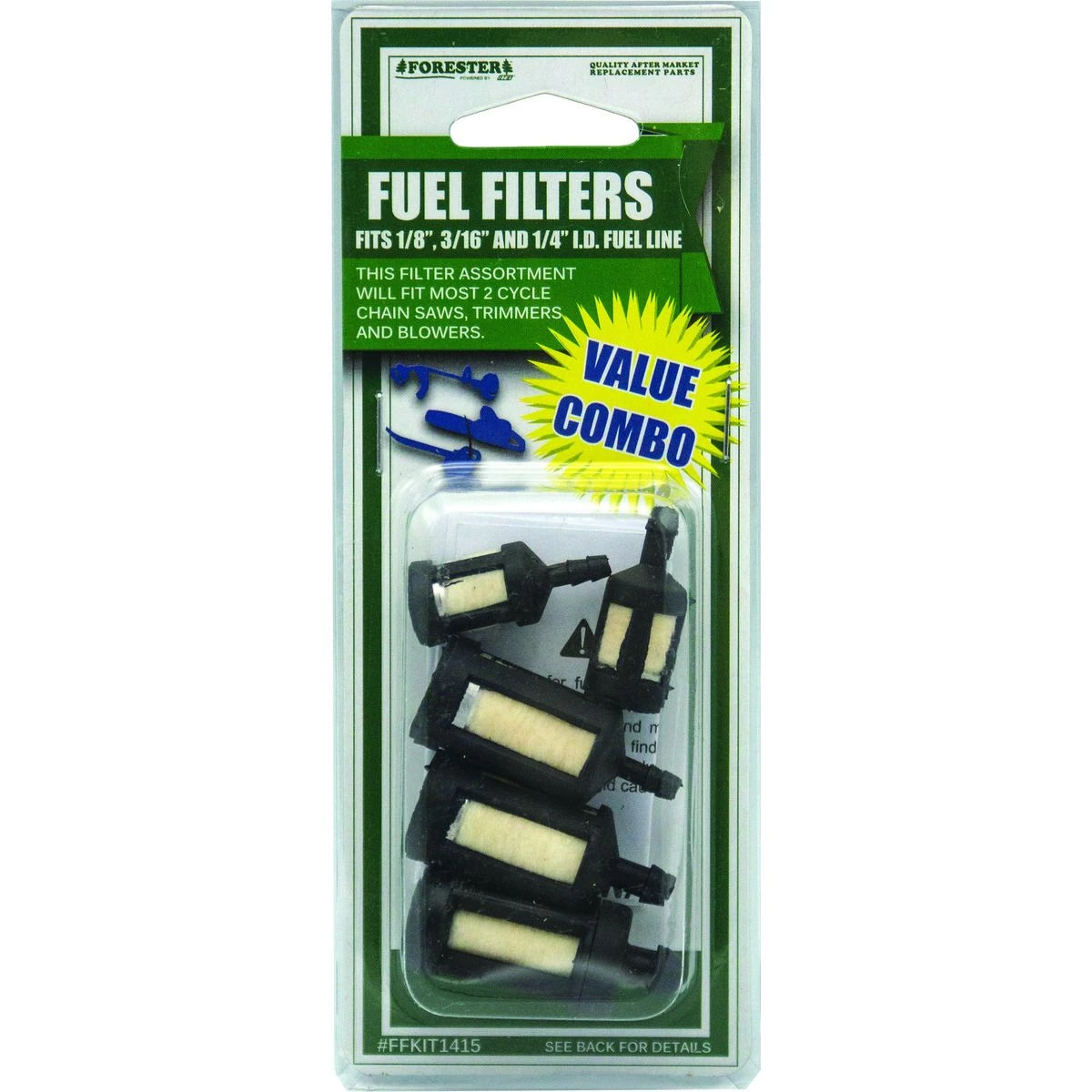 Forester Fuel Filter Kit, 5-Piece, FFKIT1415 2 Forester Fuel Filter Kit, 5-Piece, FFKIT1415 - Image 2