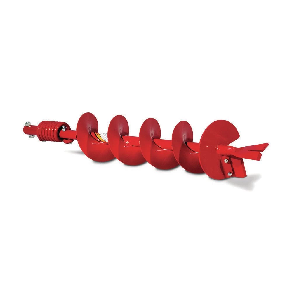 Earthquake 6-Inch Diameter 36-Inch Long Earth Auger with Fishtail Point and Flex Coil Shock Spring, EA6F 1 Earthquake 6-Inch Diameter 36-Inch Long Earth Auger with Fishtail Point and Flex Coil Shock Spring, EA6F