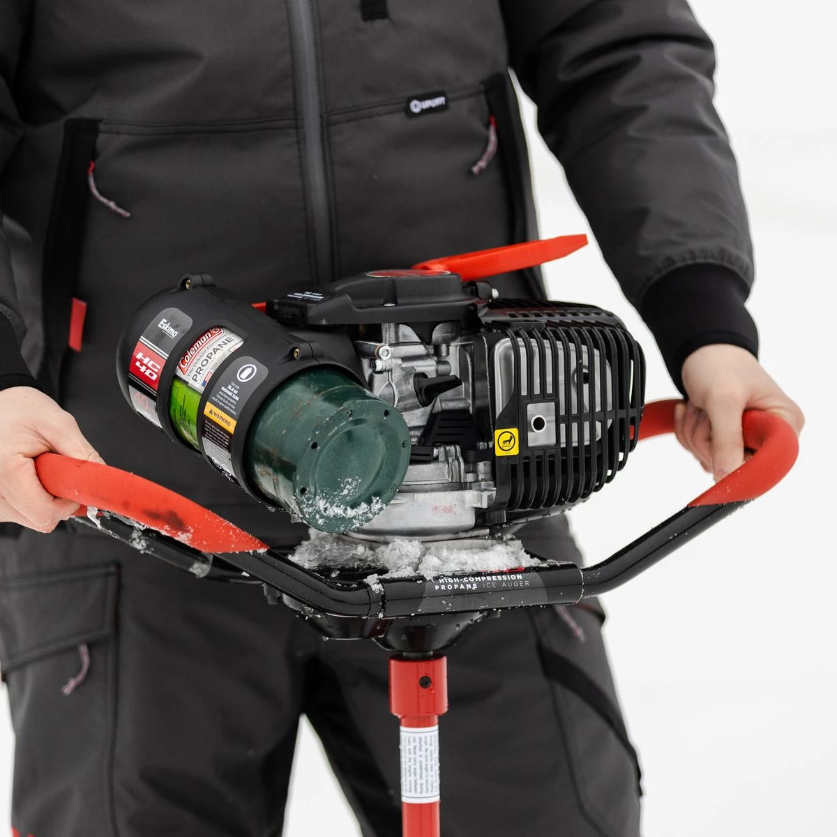 Eskimo High Compression 40cc Propane Ice Drilling Auger, 8 IN, HC40Q8 2 Eskimo High Compression 40cc Propane Ice Drilling Auger, 8 IN, HC40Q8 - Image 2