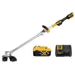 DEWALT Folding String Trimmer Kit, 14 IN, 20V MAX, DCST922P1